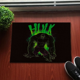 Tappeto stampato hulk