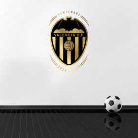 Adesivo murale scudo del centenario della squadra di calcio del valencia