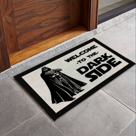 Alfombra o felpudo guerre stellari welcome to the dark side