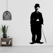 Vinile decorativo charlie chaplin